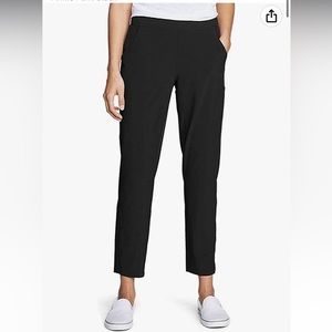 Eddie Bauer Ladies' Departure Straight Leg Pants in Charcoal Grey